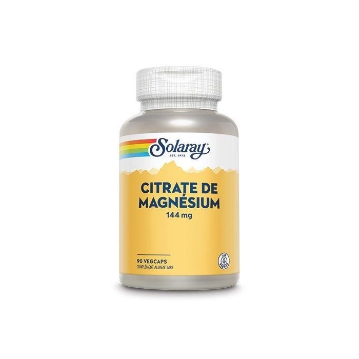 Citrate de Magnésium de Solaray