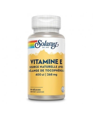 Vitamine E 400 UI en gélules Vitamine E 400 UI en gélules