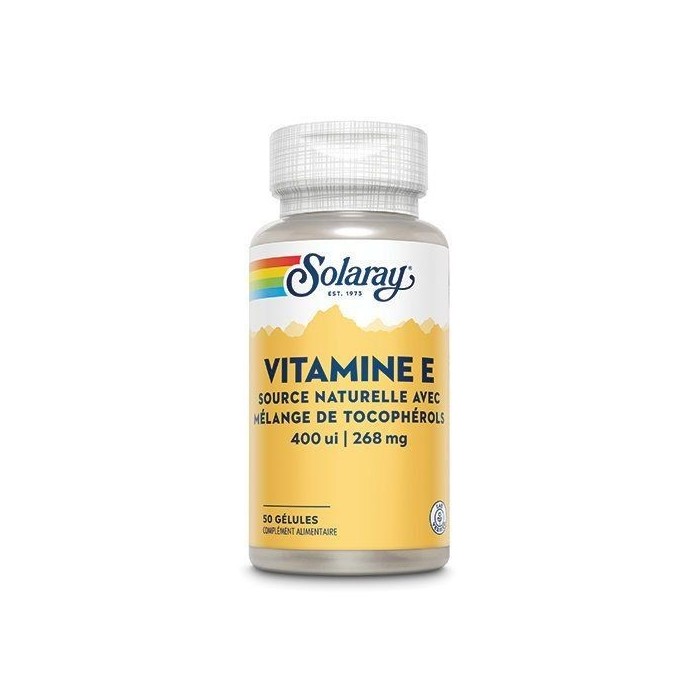 Vitamine E 400 UI en gélules