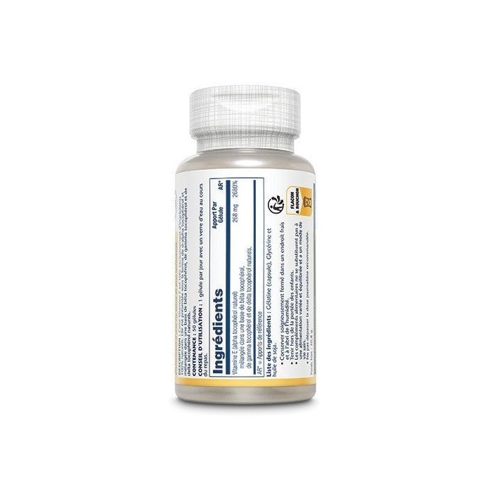 Vitamine E 400 UI en gélules