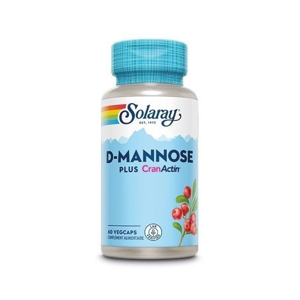 D-Mannose plus Cranactin® 60 vegcaps