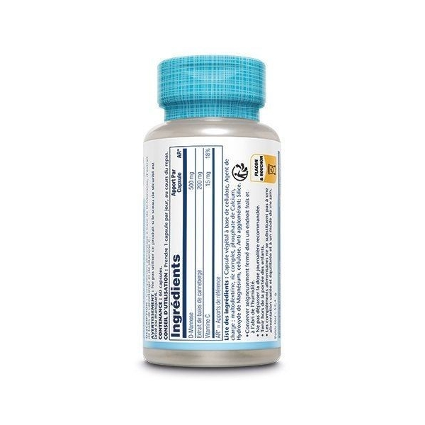 D-Mannose plus Cranactin® 60 vegcaps
