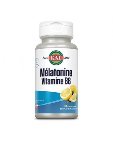 Mélatonine + Vitamine B6 Mélatonine + Vitamine B6
