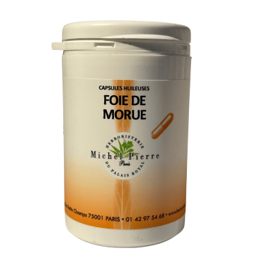 Huile de foie de morue en capsules Huile de foie de morue en capsules
