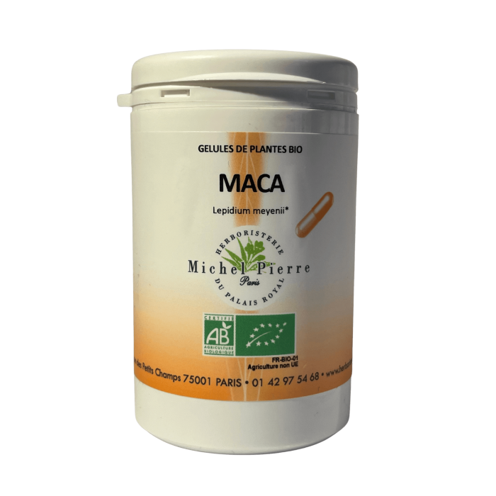 Maca en gélules - Bio