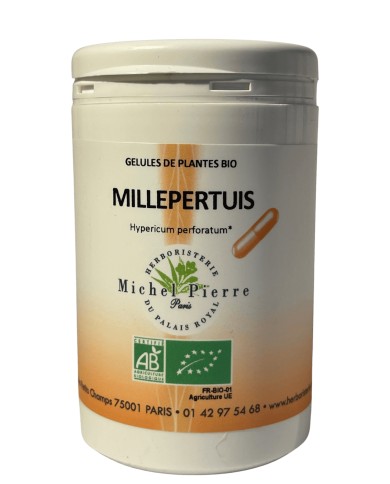 Millepertuis en gélules Bio Michel Pierre Herboristerie du Palais Royal - Paris Millepertuis en gélules Bio Michel Pierre Herboristerie du Palais Royal - Paris