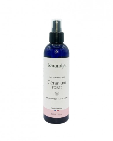 Géranium rosat en eau florale Bio Géranium rosat en eau florale Bio