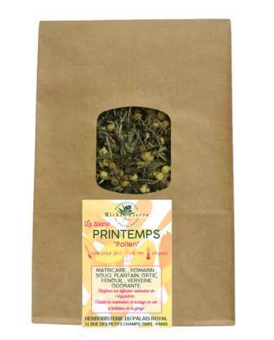 Tisane du Printemps "Spéciale pollen" Tisane du Printemps "Spéciale pollen"