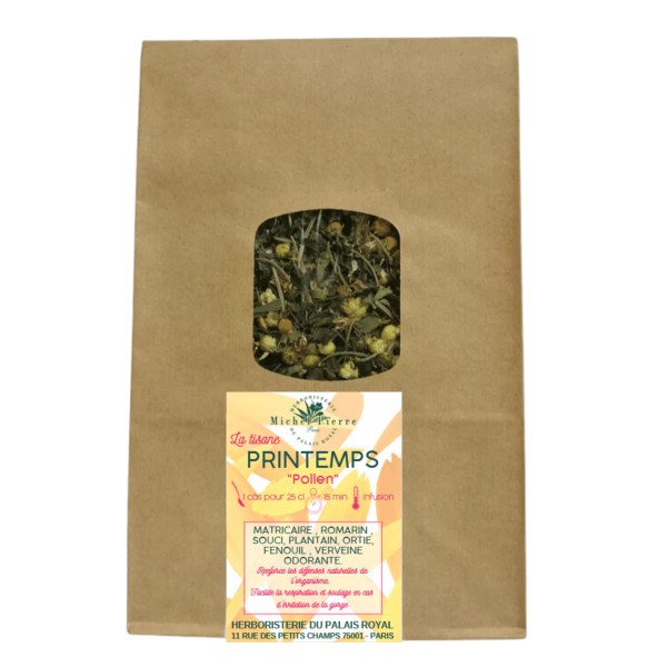 Tisane du Printemps "Spéciale pollen"