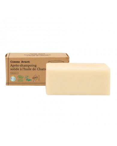 Après-shampoing solide à l'huile de chanvre Après-shampoing solide à l'huile de chanvre
