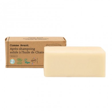 Après-shampoing solide à l'huile de chanvre Après-shampoing solide à l'huile de chanvre