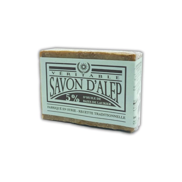 Savon d'Alep 5% Huile de Laurier