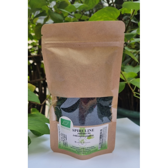Spiruline française Bio en paillette