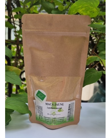 Maca jaune en poudre 150 gr Maca jaune en poudre 150 gr