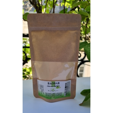 Baobab en poudre 100 gr Baobab en poudre 100 gr