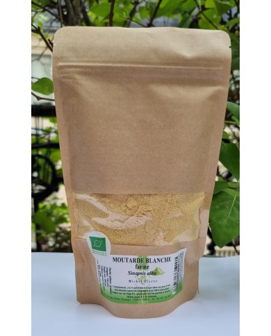Moutarde blanche en poudre 150 gr Moutarde blanche en poudre 150 gr