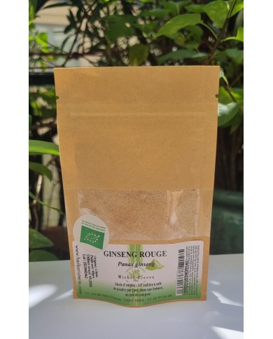 Ginseng rouge en poudre Ginseng rouge en poudre