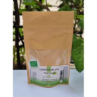 Ginseng blanc en poudre Ginseng blanc en poudre
