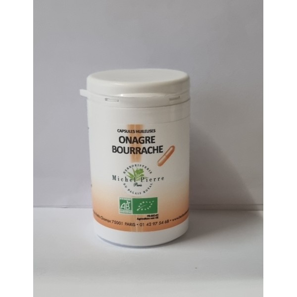 Onagre et Bourrache en capsules bio