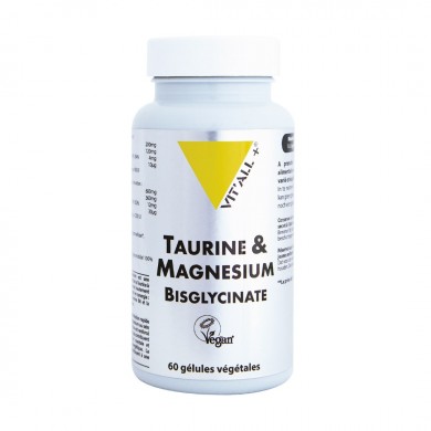 Taurine  et Magnésium  bysglicinate en comprimés Taurine  et Magnésium  bysglicinate en comprimés