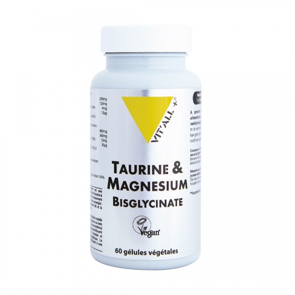 Taurine  et Magnésium  bysglicinate en comprimés