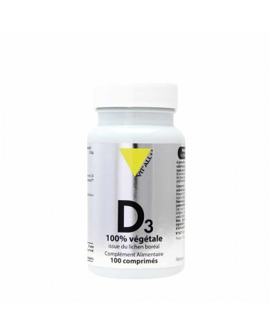 Vitamine D3 100% végétale Vitamine D3 100% végétale