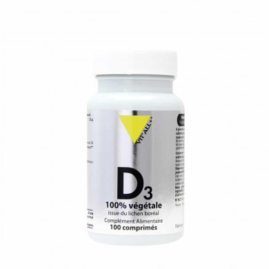 Vitamine D3 100% végétale Vitamine D3 100% végétale