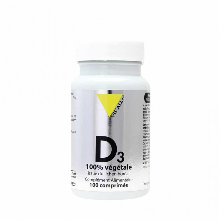 Vitamine D3 100% végétale