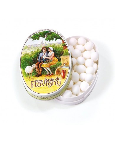 Bonbons Anis 50g  - Boîte ovale