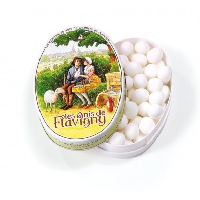 Bonbons Anis 50g  - Boîte ovale Bonbons Anis 50g  - Boîte ovale