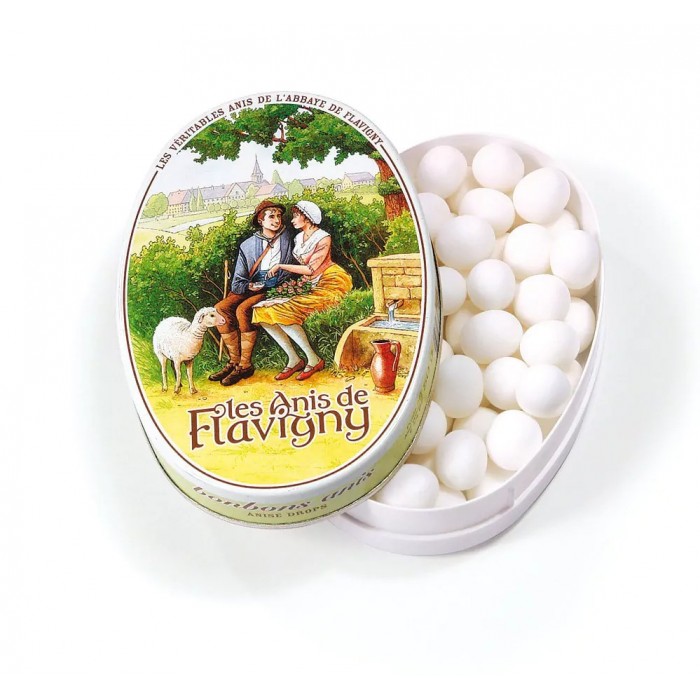 Bonbons Anis 50g  - Boîte ovale