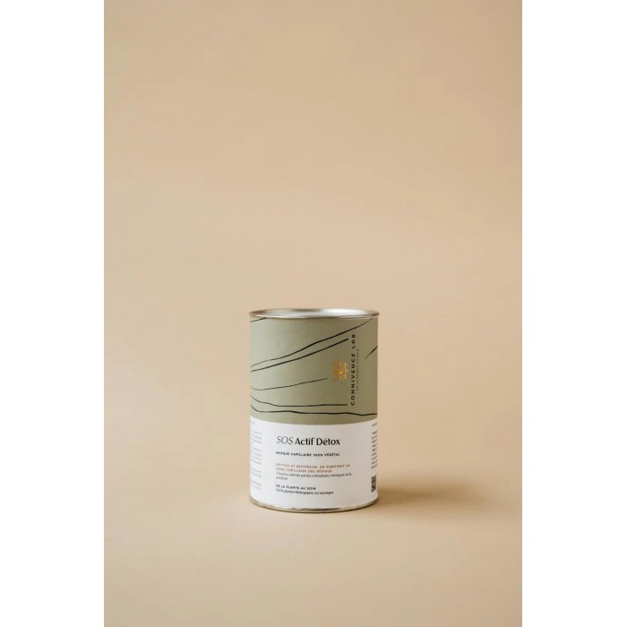 Masque capillaire 100% végétal SOS Détox