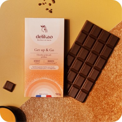 Chocolat Get up & Go : le boost d'énergie Chocolat Get up & Go : le boost d'énergie