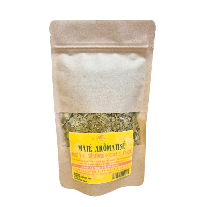 Maté arômatisé Gingembre citron