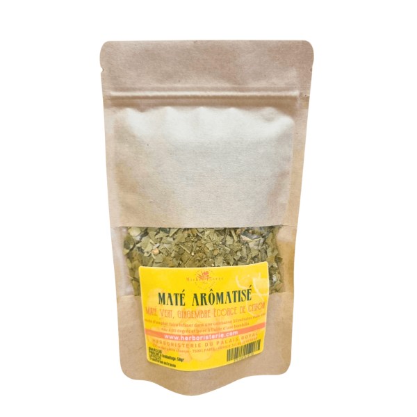 Maté arômatisé Gingembre citron