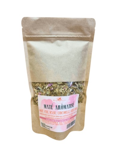 Maté arômatisé Rose, Citronnelle et Genévrier Maté arômatisé Rose, Citronnelle et Genévrier