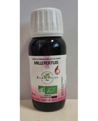 Millepertuis extrait hydroalcoolique Bio Millepertuis extrait hydroalcoolique Bio