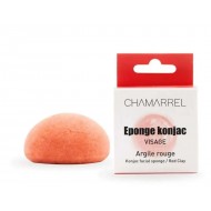 Eponge konjac visage - argile rouge Eponge konjac visage - argile rouge