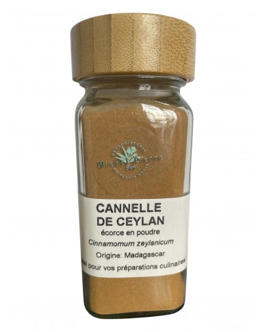 Cannelle de Ceylan en poudre - pot à épice Cannelle de Ceylan en poudre - pot à épice