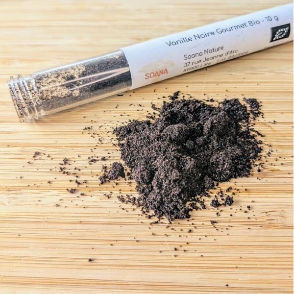 Vanille en poudre bio de Madagascar