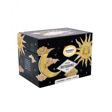 Nostradamus Coffret métal Tisane Bio* Nostradamus Coffret métal Tisane Bio*