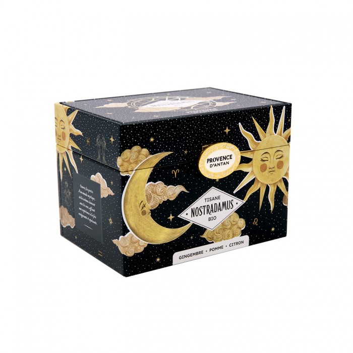 Nostradamus Coffret métal Tisane Bio*