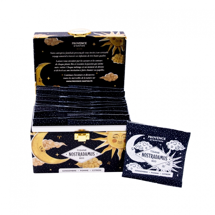 Nostradamus Coffret métal Tisane Bio*