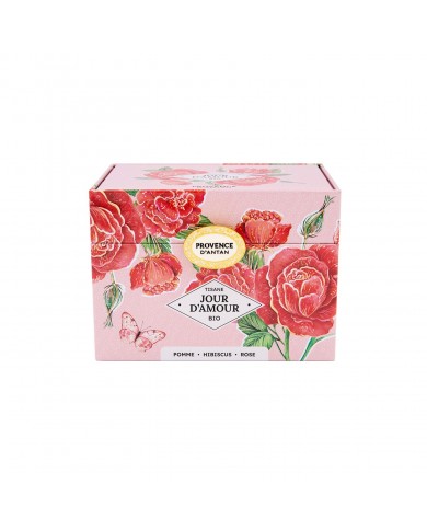 Jour d'Amour Coffret métal Tisane Bio* Jour d'Amour Coffret métal Tisane Bio*
