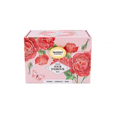 Jour d'Amour Coffret métal Tisane Bio* Jour d'Amour Coffret métal Tisane Bio*
