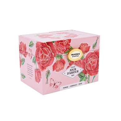 Jour d'Amour Coffret métal Tisane Bio* Jour d'Amour Coffret métal Tisane Bio*