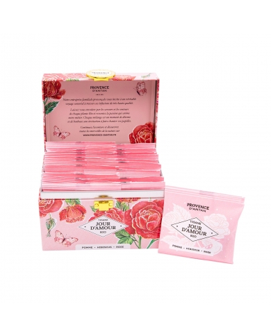 Jour d'Amour Coffret métal Tisane Bio* Jour d'Amour Coffret métal Tisane Bio*