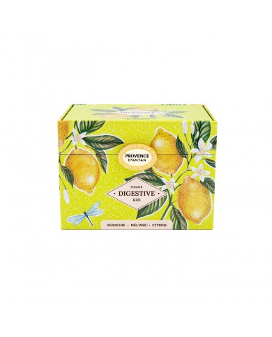 Tisane Digestive Bio en infusette en coffret métal Tisane Digestive Bio en infusette en coffret métal