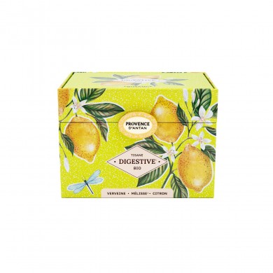 Tisane Digestive Bio en infusette en coffret métal Tisane Digestive Bio en infusette en coffret métal