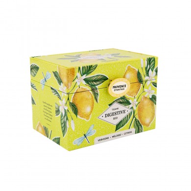 Tisane Digestive Bio en infusette en coffret métal Tisane Digestive Bio en infusette en coffret métal